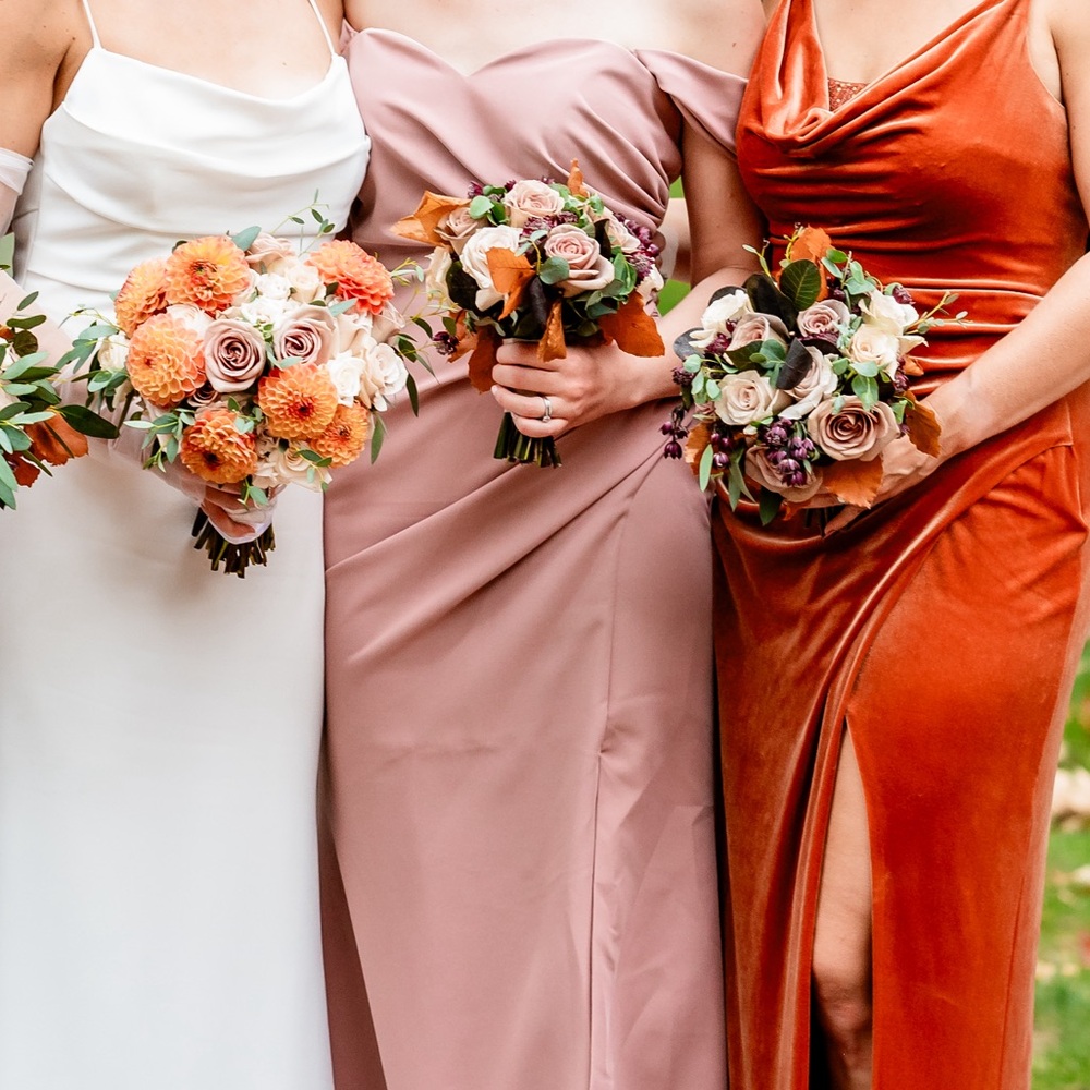 Revelry bridesmaid dress- Ariel convertible crepe dress